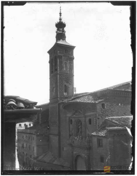 "Zaragoza. Torre de San Miguel. Estilo: Mudéjar.". Juan Mora Insa